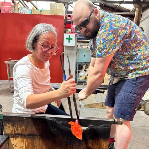 Glassblowing Workshop: Taster review by Jacqueline Xerri - Melbourne