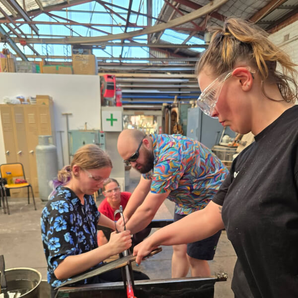 Introductory Glassblowing Workshop review by Theresa Holt - Melbourne