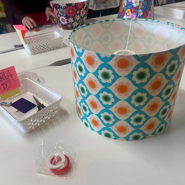 Lampshade Making Workshop review by Maria Fitzgerald - Sydney