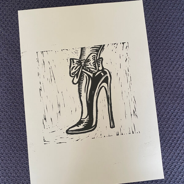 Lino Printing Workshop for Beginners review by Nikita Majajas - Sydney