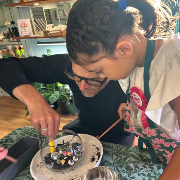 Magical Terrarium Workshop for Kids review by Sheila Jayadev - Sydney