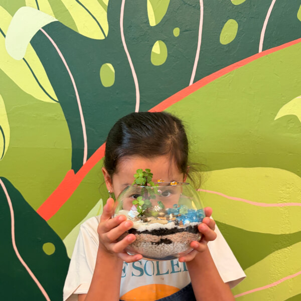 Magical Terrarium Workshop for Kids review by Tegan Knight - Sydney