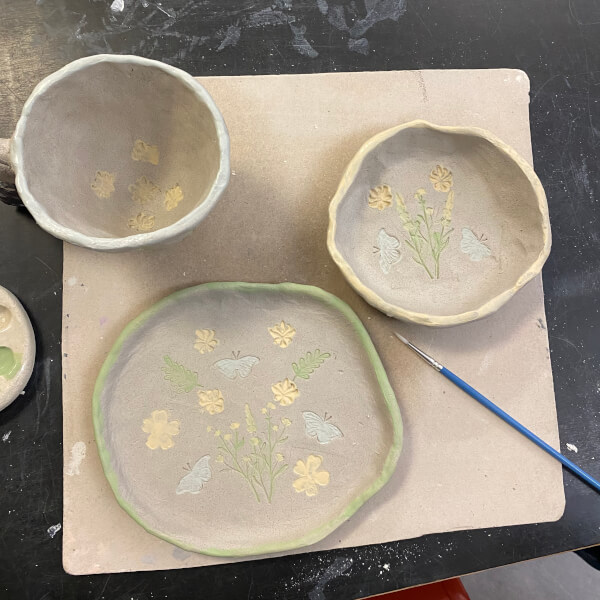 Make a Breaky Set Pottery Class review by Emily Workman - Newcastle