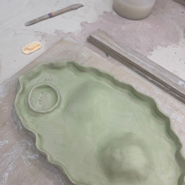 Make a Ceramic Serving Platter: Hand-Building Pottery Class review by Shu Qing Teoh - Sydney