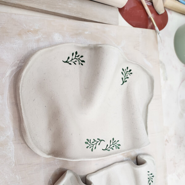 Make a Ceramic Serving Platter: Hand-Building Pottery Class review by Grace Bower - Sydney