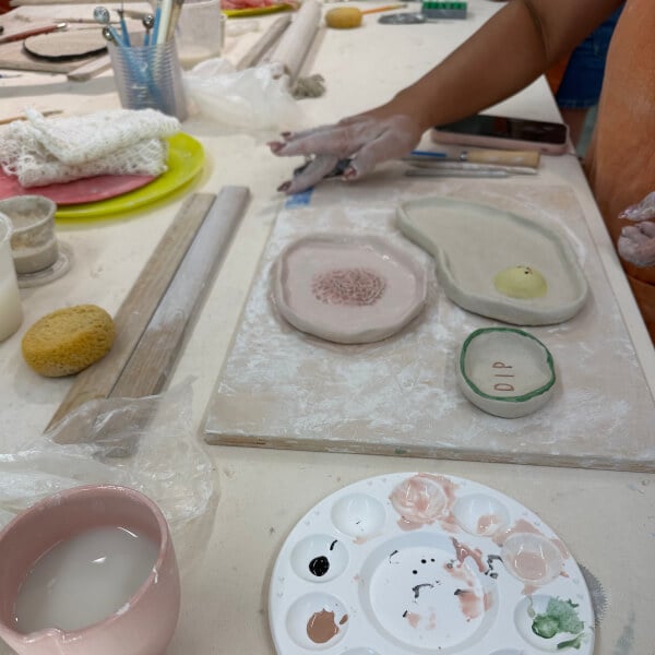 Make a Ceramic Serving Platter: Hand-Building Pottery Class review by Losalini Pickering - Sydney