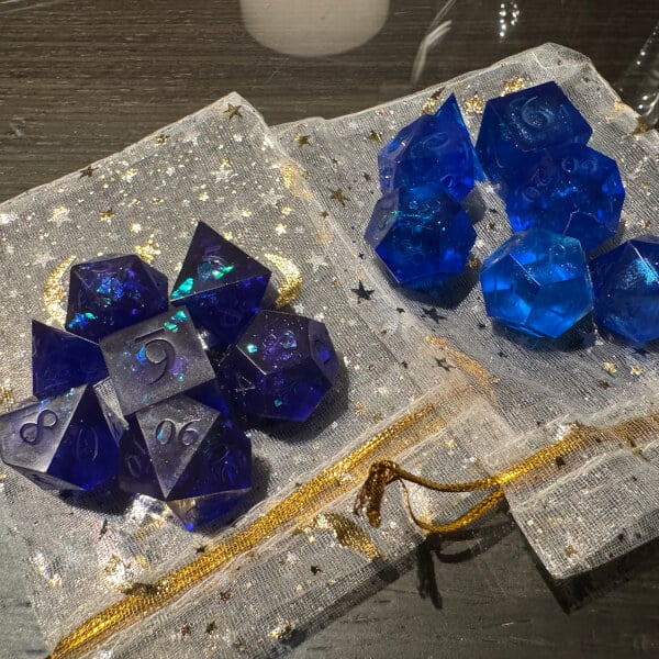 Make Your Own Resin D&D Dice Workshop review by Katherine Khor - Sydney