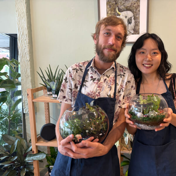 Make Your Own Terrarium Workshop review by Kelly Kang - Sydney