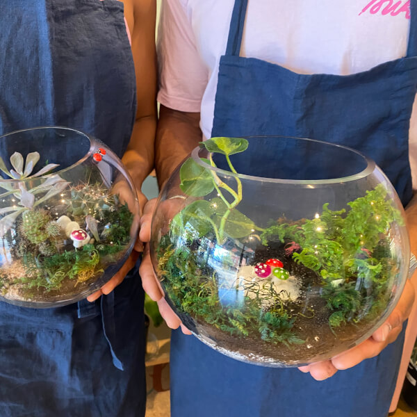 Make Your Own Terrarium Workshop review by Carina Salvemini - Sydney