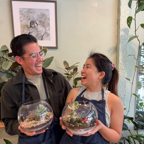 Make Your Own Terrarium Workshop review by Martin H Edmilao - Sydney