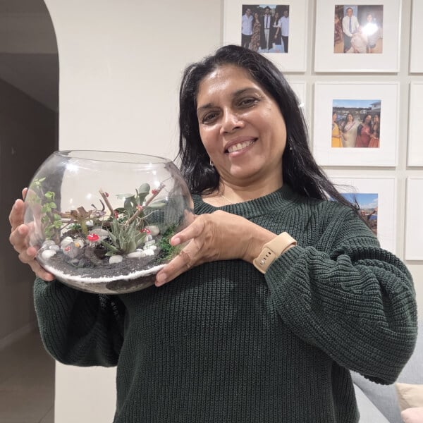 Make Your Own Terrarium Workshop review by Deval Patel - Sydney