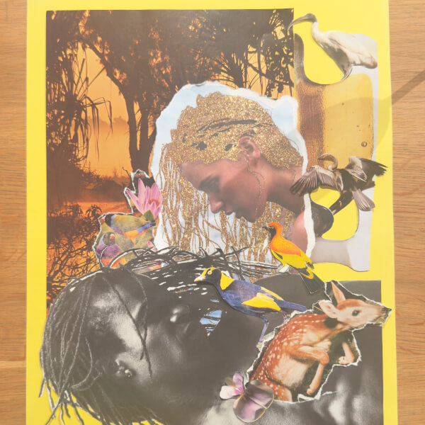 Mindful Collage Art Workshop review by Oscar Arrais - Sydney