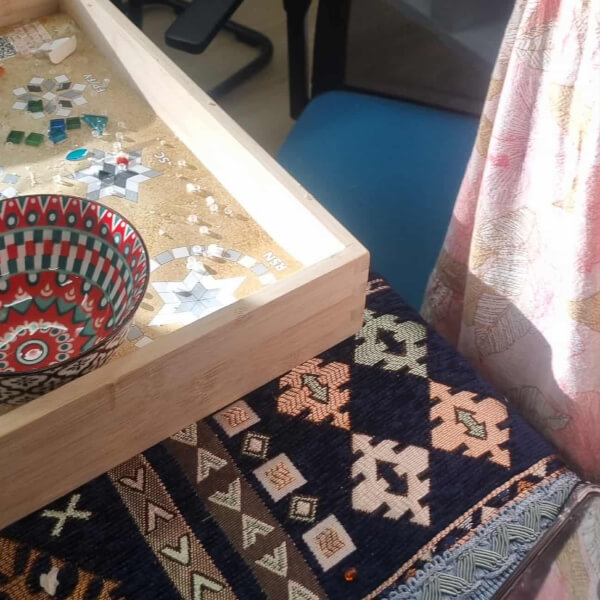 Mosaic Lamp Making Class review by Robynne Madangeng - Sydney
