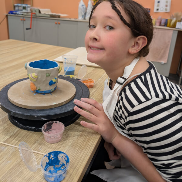 Mum and Kid Pottery Bonding Workshop review by Mae Heaney - Melbourne