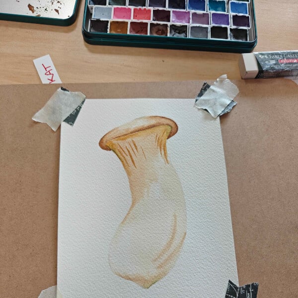 Mushrooms and Floral Watercolour Workshop (2 Hours and 10 Mins) review by Jen Rochford - Melbourne