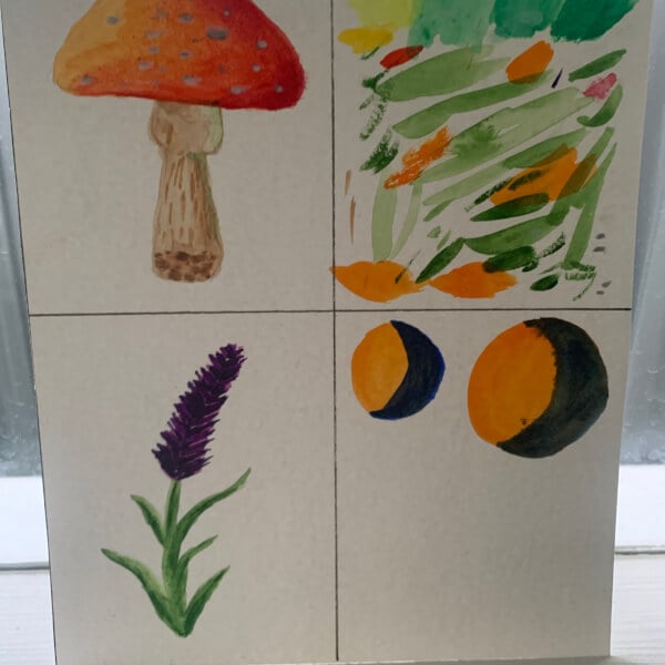 Mushrooms and Floral Watercolour Workshop (2 Hours and 10 Mins) review by Shelley Nicholas - Melbourne