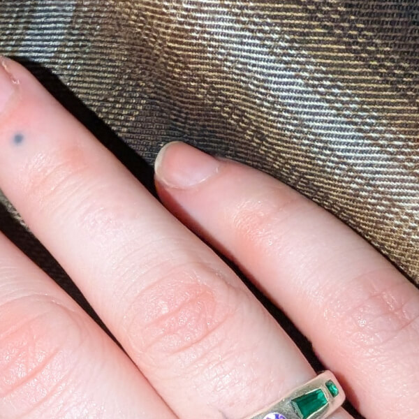 Organic Silver Ring Making Class with Stone review by Jessica Palmer - Adelaide