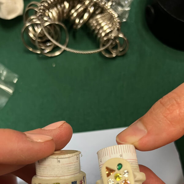 Organic Silver Ring Making Class with Stone review by Narelle Lessue - Adelaide