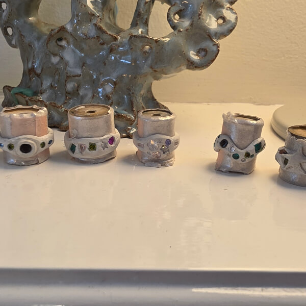 Organic Silver Ring Making Class with Stones review by Chloe Chamberlin - Melbourne