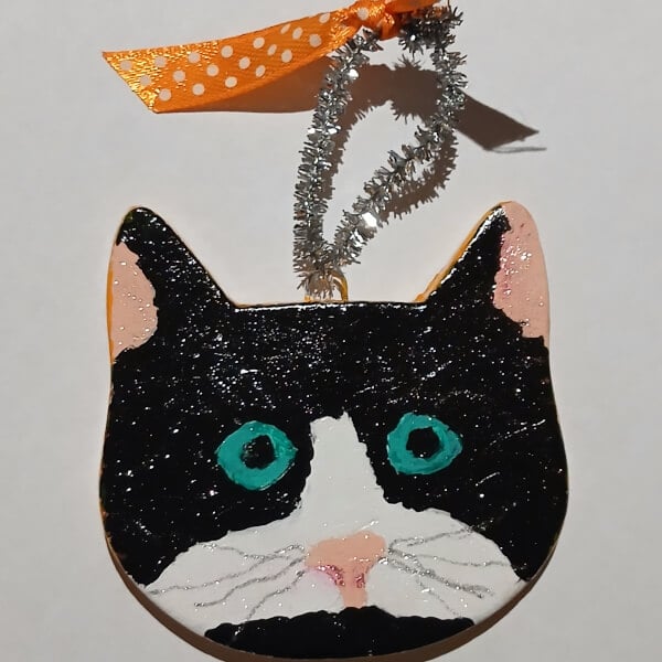 Paint a Cat Ornament Workshop review by Lalita Horton - Melbourne