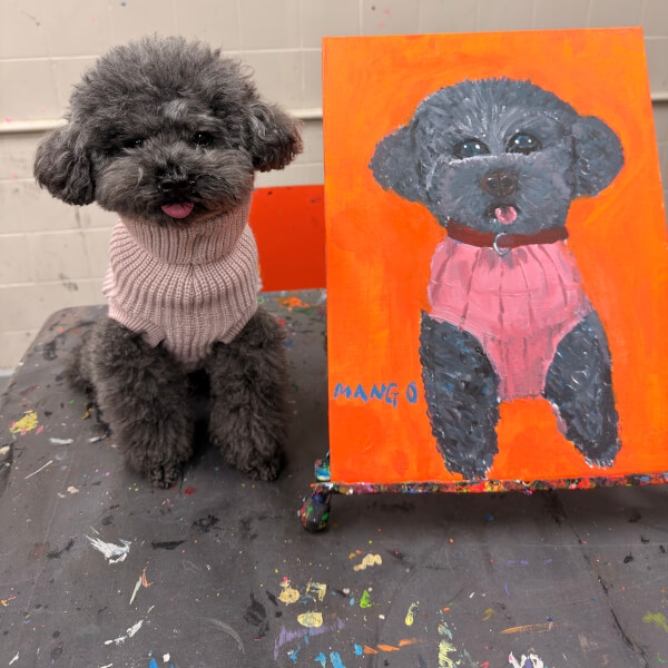 Paint and Sip Class: Paint Your Dog review by Bo Lu - Melbourne