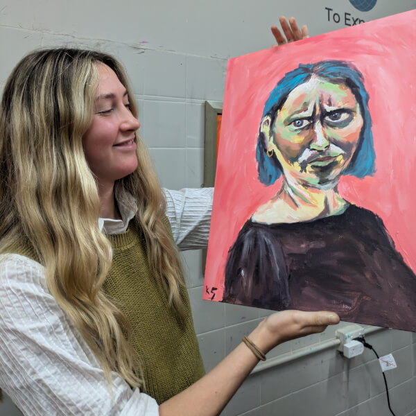 Paint and Sip Class: Painting Partners review by Celine Kesenheimer - Melbourne