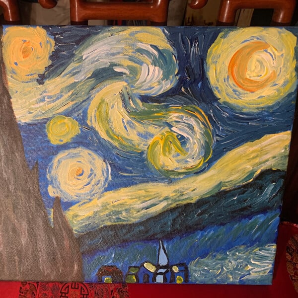 Paint and Sip Class: The Starry Night Melbourne | Gifts | ClassBento