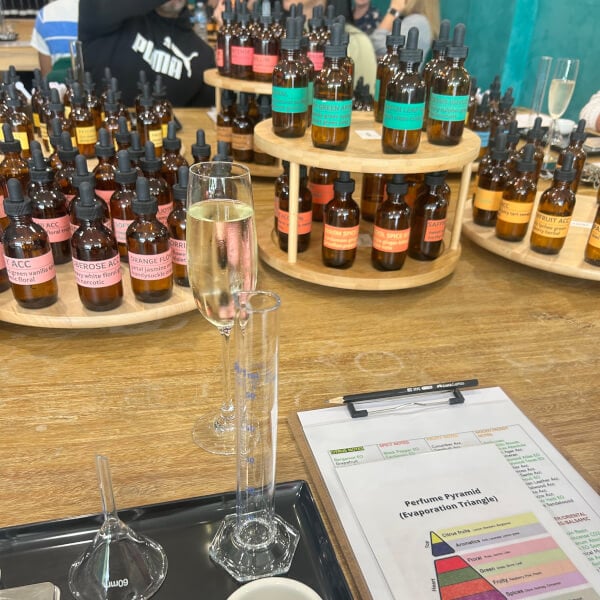 Perfume Mixology Workshop review by Emily McClory - Adelaide