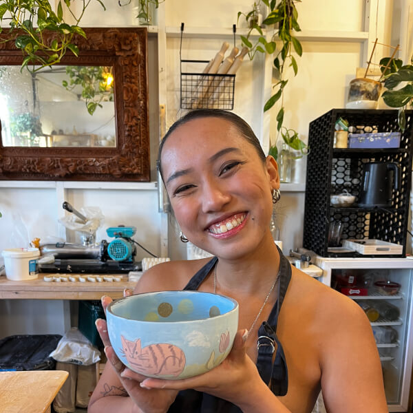 Pottery Painting Class in Fremantle review by Samoona Pun - Perth