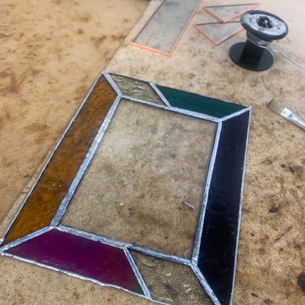 Pretty and Practical Stained Glass Goodies Workshop review by Domenica Martini - Melbourne