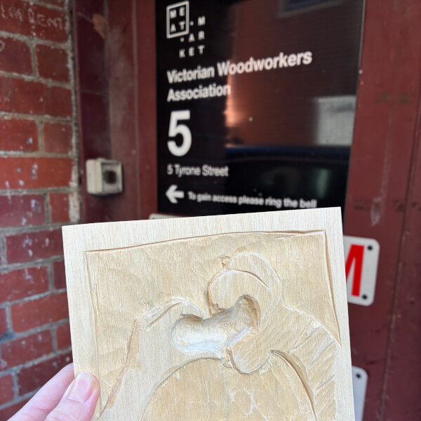 Private Wood Carving Taster Class review by Irene Chen - Melbourne