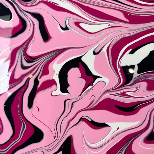 School Holiday Fluid Art Workshop for Kids review by Cate Hand - Melbourne