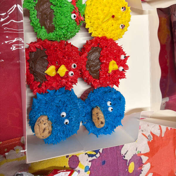 Sesame Street Themed Cupcake Decorating Workshop review by Taryn Morris - Sydney