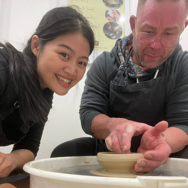 Share a Wheel: Pottery for Two Class review by Toby Smither - Melbourne