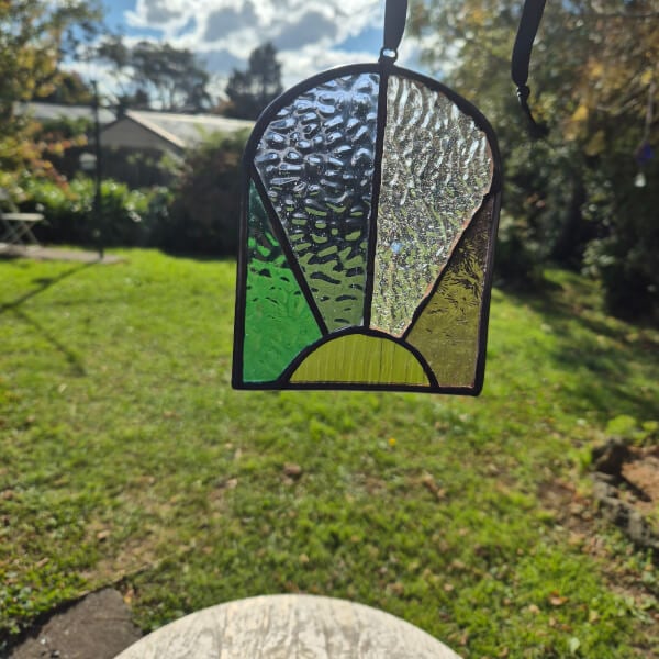 Stained Glass Sun Catcher Workshop review by Cat Thomas - Southern Highlands