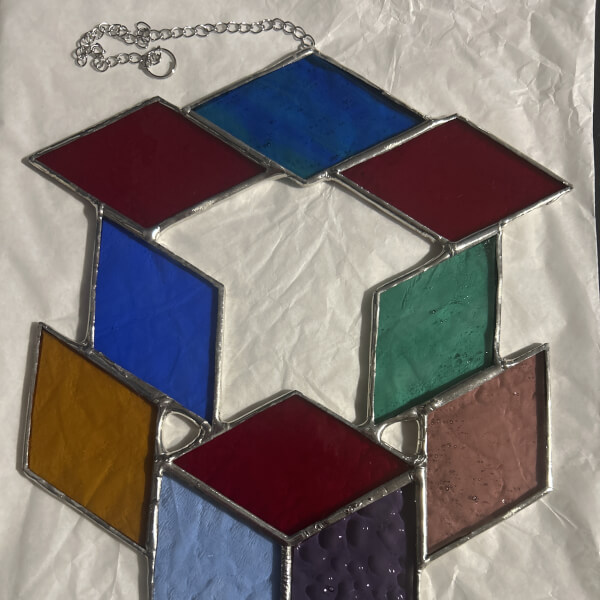 Stained Glass Suncatcher Making Class review by German - Sydney