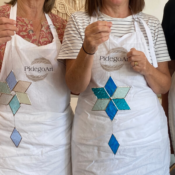 Stained Glass Suncatcher Making Class review by Barbra Sharp - Sydney