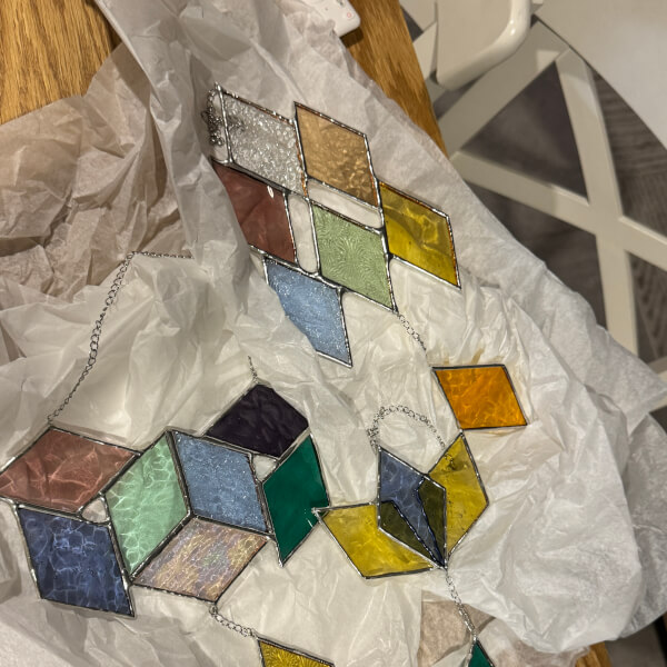 Stained Glass Suncatcher Making Class review by Dillon Lin - Sydney