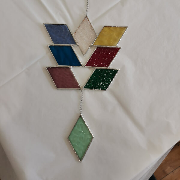 Stained Glass Suncatcher Making Class review by Camilla Leong - Sydney