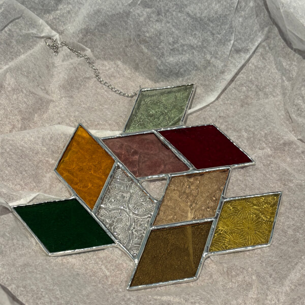 Stained Glass Suncatcher Making Class review by Stephanie Scott - Sydney