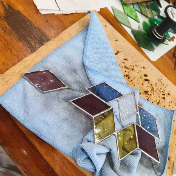 Stained Glass Suncatcher Making Class review by Erica - Sydney