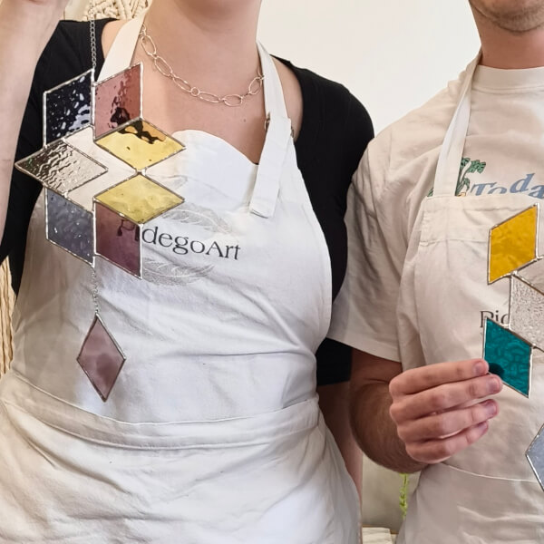 Stained Glass Suncatcher Making Class review by Erica - Sydney
