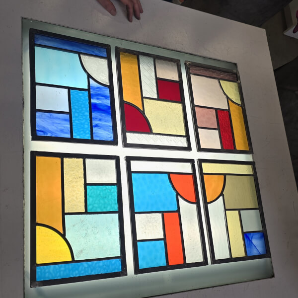 Stained Glass Workshop: Leadlight Panel review by Mia Della Valentina - Melbourne