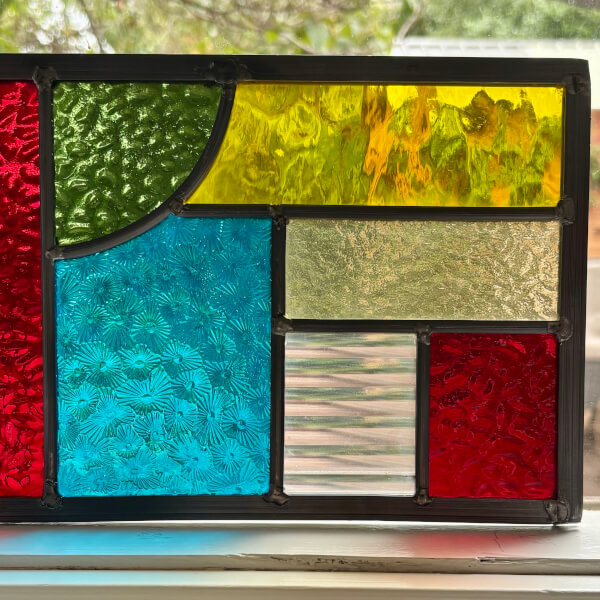 Stained Glass Workshop: Leadlight Panel review by Greg Miller - Melbourne