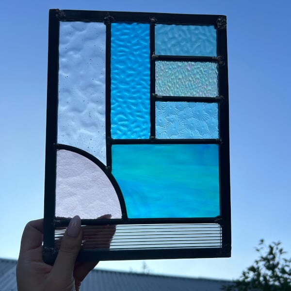 Stained Glass Workshop: Leadlight Panel review by Karen Guo - Melbourne
