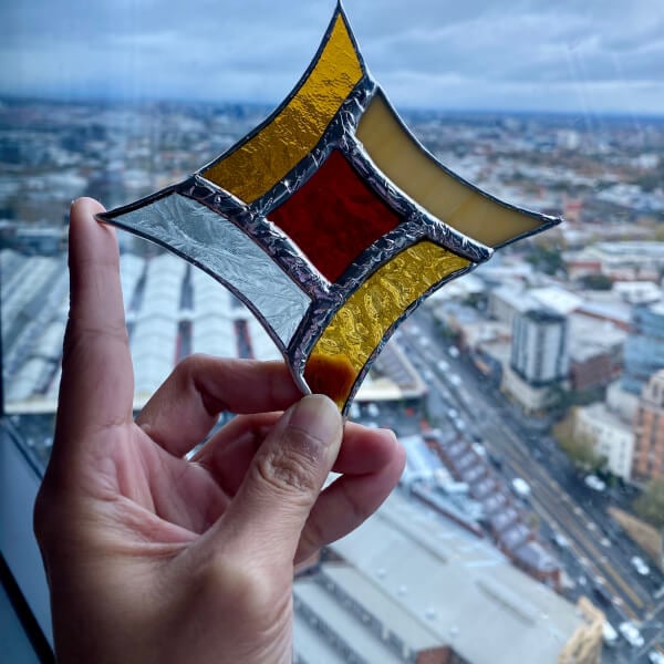 Stained Glass Workshop review by Fae Noor - Melbourne