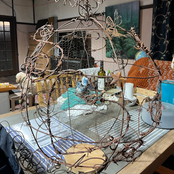 The Embellished Birdcage Workshop review by Jennifer Brant - NSW Country