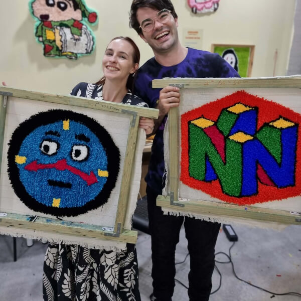 Tufting Workshop for Beginners review by Brooke Hughes - Sydney