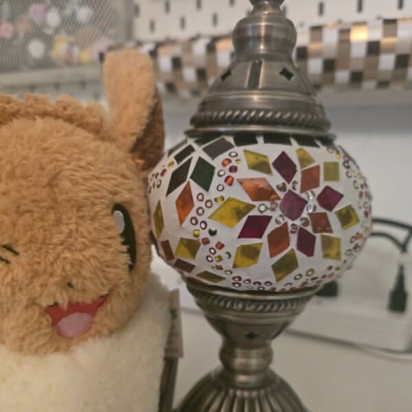 Turkish Mosaic Lamp Class review by Dr Tia Kermarec - Perth