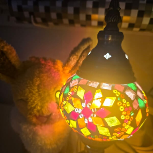 Turkish Mosaic Lamp Class review by Dr Tia Kermarec - Perth